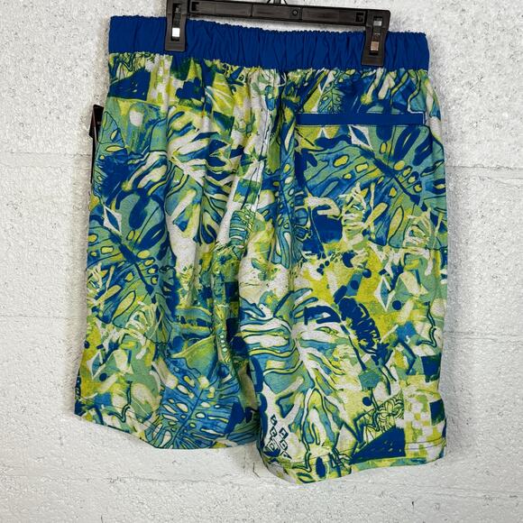 Speedo Men's Print Bondi Basin 20" Boardshorts  Harlequin Green Small - Picture 5 of 7